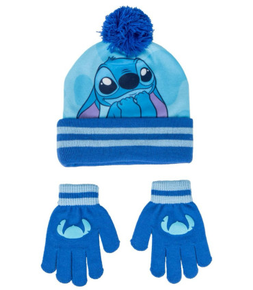 CHILDREN'S WINTER HAT WITH GLOVES STITCH Cerda