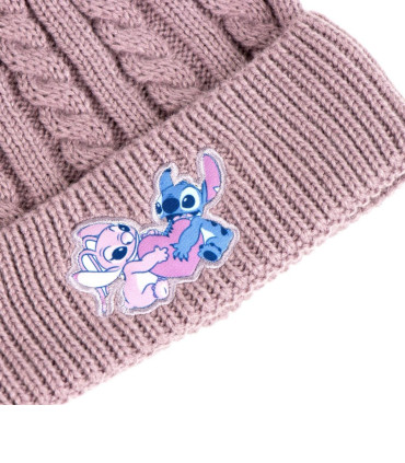 CHILDREN'S KNITTED HAT WITH GLOVES STITCH Cerda