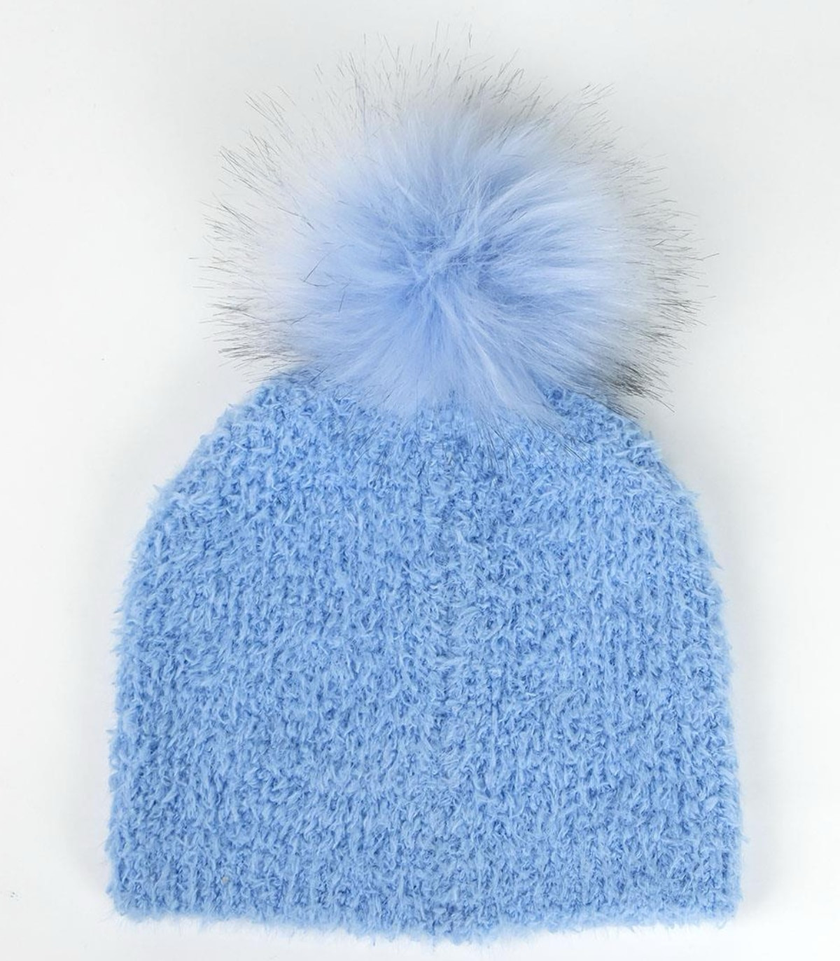 CHILDREN'S WINTER HAT WITH POM-POM STITCH BLUE Cerda