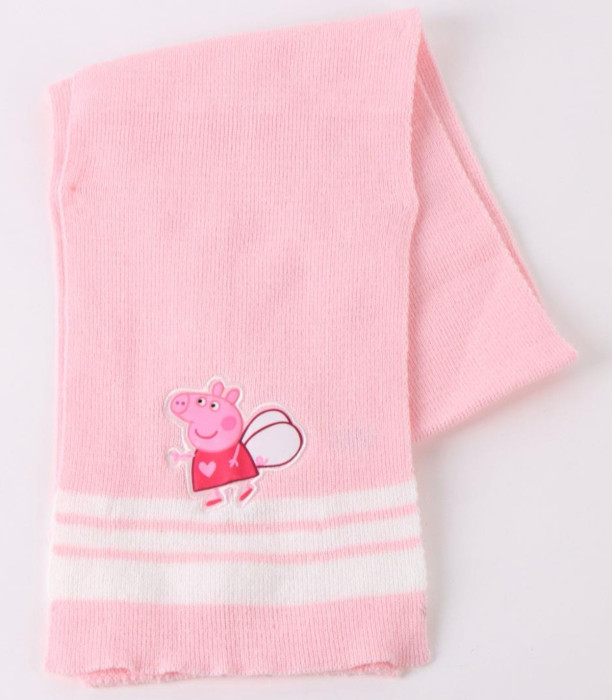 CHILDREN'S HAT WITH POM POMS, SCARF AND GLOVES PEPPA PIG Cerda