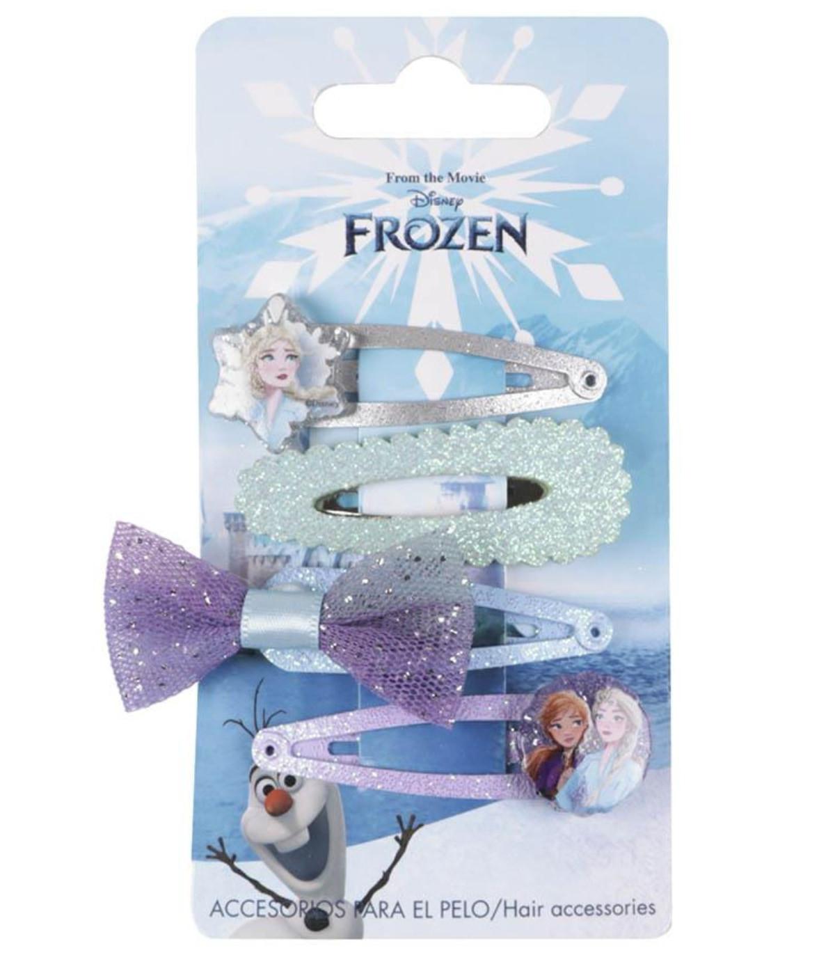 FIBER FOR HAIR 4 PCS. WITH A RIBBON ON FROZEN CARDBOARD Cerda