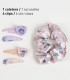 FIBERS AND HAIR ELASTICS 5 PCS. IN BLISTER STITCH Cerda
