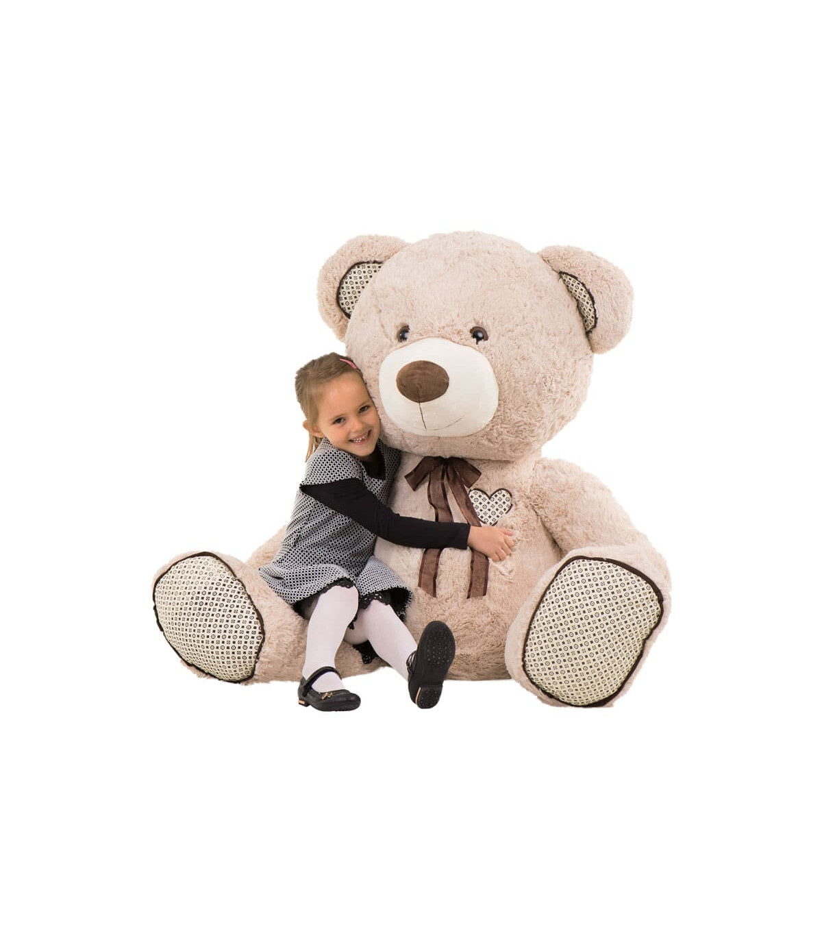 HUGE TEDDY BEAR 2 COLORS 100 CM - Big