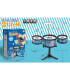 CHILDREN'S DRUMS 3 PCS. ON A STAND WITH A CYMBAL Armtoys