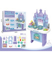 CHILDREN'S LARGE KITCHEN CASTLE WITH WATER 34 PIECES