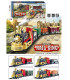 CHILDREN'S MEDIUM SMOKING TRAIN RAIL KING Armtoys