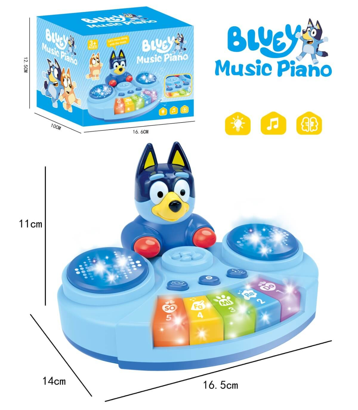 Baby piano blues Armtoys