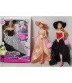 DOLL WITH FORMAL DRESS AND HAT
