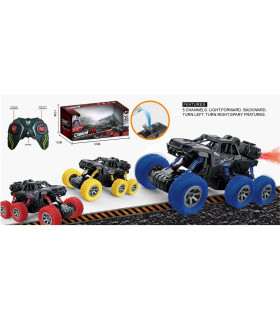 CHILDREN'S RIDE-ON JEEP WITH 6 WHEELS, REMOTE CONTROL AND RECHARGEABLE BATTERY Armtoys