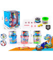 CHILDREN'S CAR WITH CHANGING COLORS IN A JAR