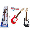 BATTERY-OPERATED CHILDREN'S ELECTRIC GUITAR IN BOX 2 COLORS