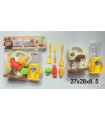 CHILDREN'S MIXER WITH DISPENSER AND PRODUCTS IN A BAG LABUBU