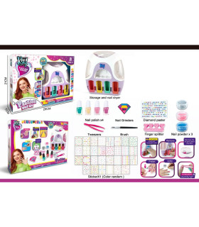 CHILDREN'S MANICURE SET WITH BATTERY LAMP Armtoys