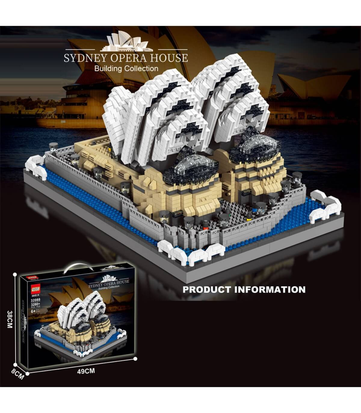 CONSTRUCTOR 3280 PARTS SIDNEY OPERA Armtoys