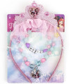 HAIR TIARA WITH NECKLACE AND BRACELET PRINCESS