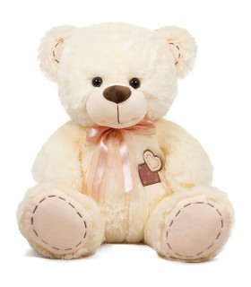 TEDDY BEAR WITH HEART 2 COLORS 40 CM - Medium