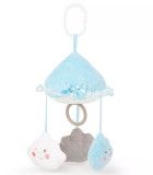 PLUSH BABY MUSIC BOX WITH BLUE CLOUDS 30 CM Amek toys