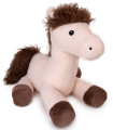 PLUSH HORSE 45 CM BEIGE/ECRU