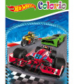 HOT WHEELS COLORING BOOK 32 PAGES 4 TYPES