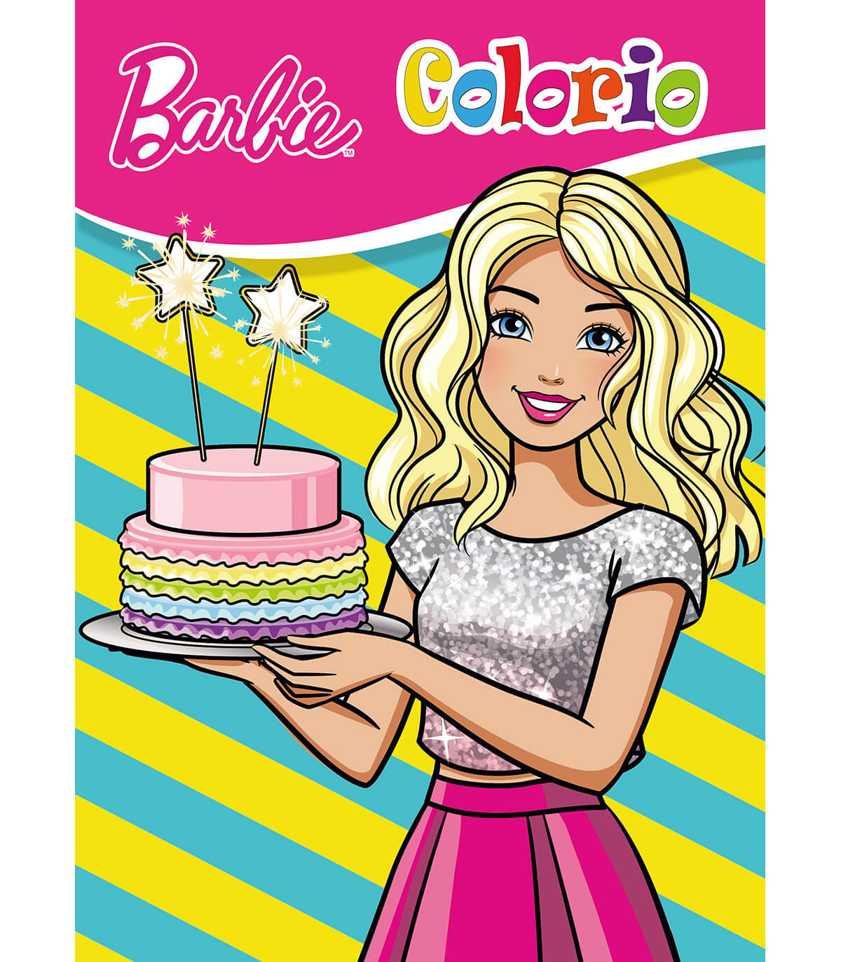 BARBIE COLORING BOOK 32 PAGES 4 TYPES Boek Specials Nederland bv