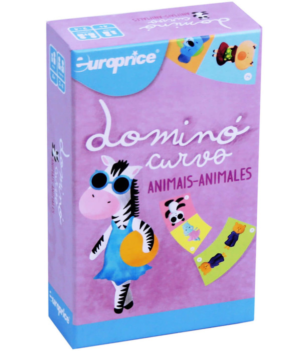 CHILDREN'S CURVED DOMINO WITH PICTURES 4 TYPES Europrice