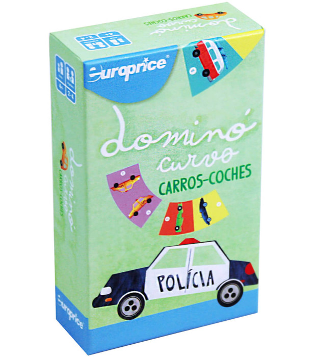 CHILDREN'S CURVED DOMINO WITH PICTURES 4 TYPES Europrice