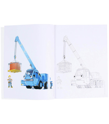 BOB THE BUILDER COLORING BOOK 32 PAGES 4 TYPES Europrice
