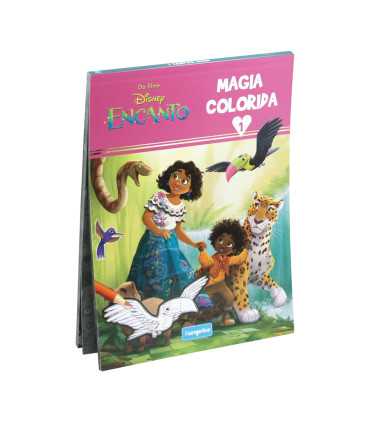 NOTEBOOK COLORING BOOK DISNEY MAGIA COLORIDA 96 PAGES 4 TYPES Europrice