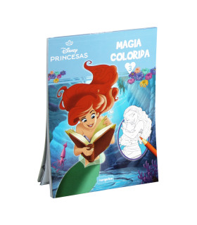 NOTEBOOK COLORING BOOK DISNEY MAGIA COLORIDA 96 PAGES 4 TYPES Europrice