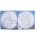 DISNEY COLORING BOOK 24 PAGES + 45 METALLIC STICKERS 3 TYPES Europrice