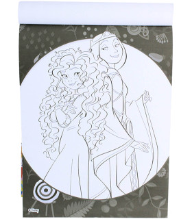 NOTEBOOK COLORING BOOK DISNEY ARTE COLORIDA 64 PAGES 4 TYPES Europrice