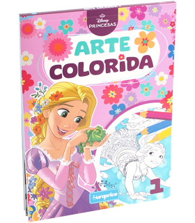 NOTEBOOK COLORING BOOK DISNEY ARTE COLORIDA 64 PAGES 4 TYPES Europrice