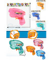 TRANSPARENT WATER PISTOL 12 CM
