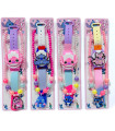 CHILDREN'S WRISTWATCH WITH STITCH NECKLACE