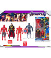 4 SUPERHERO FIGURES GIRLS IN A BOX