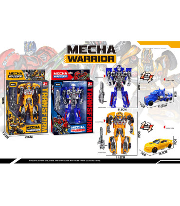 TRANSFORMERS MECHA WARRIOR 2 COLORS Armtoys