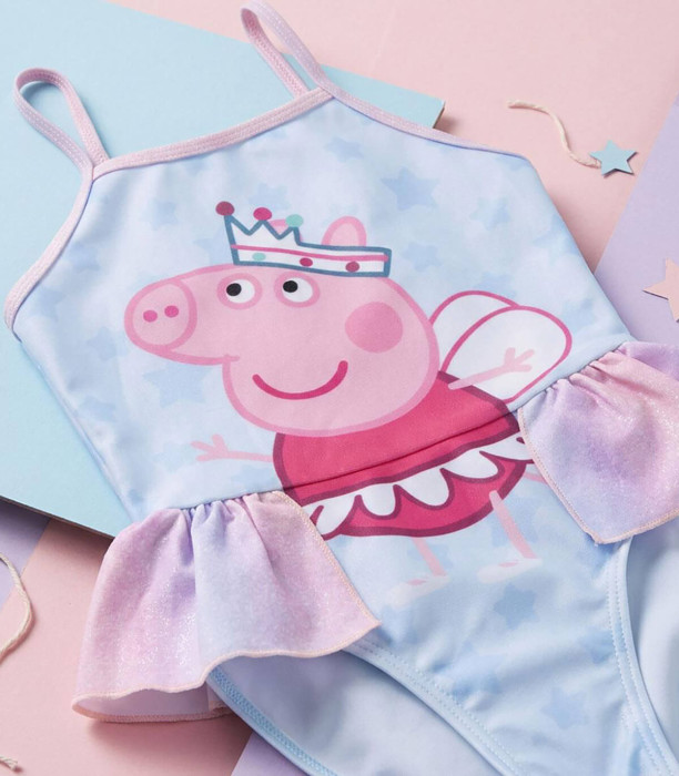 PEPPA PIG ONE-PIECE SWIMSUIT FOR KIDS 2-6 YEARS Cerda