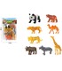 WILD ANIMALS 8 PCS. - Wild and forest