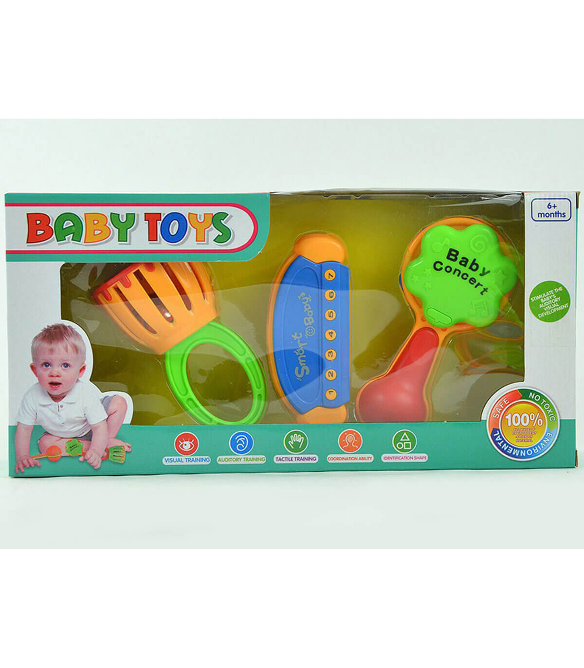 BABY RATTLES 3 PCS. - Rattles and lanterns