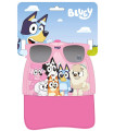 CHILDREN'S CAP WITH VISOR 53 CM + BLUEY SUNGLASSES