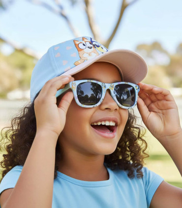 CHILDREN'S CAP WITH VISOR 51 CM + BLUEY SUNGLASSES Cerda