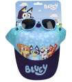 CHILDREN'S CAP WITH VISOR 53 CM + BLUEY SUNGLASSES