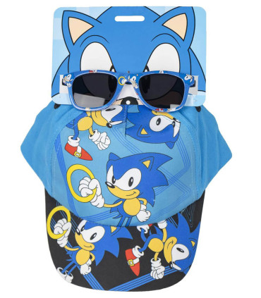 CAP WITH VISOR 51 CM + SONIC SUNGLASSES Cerda