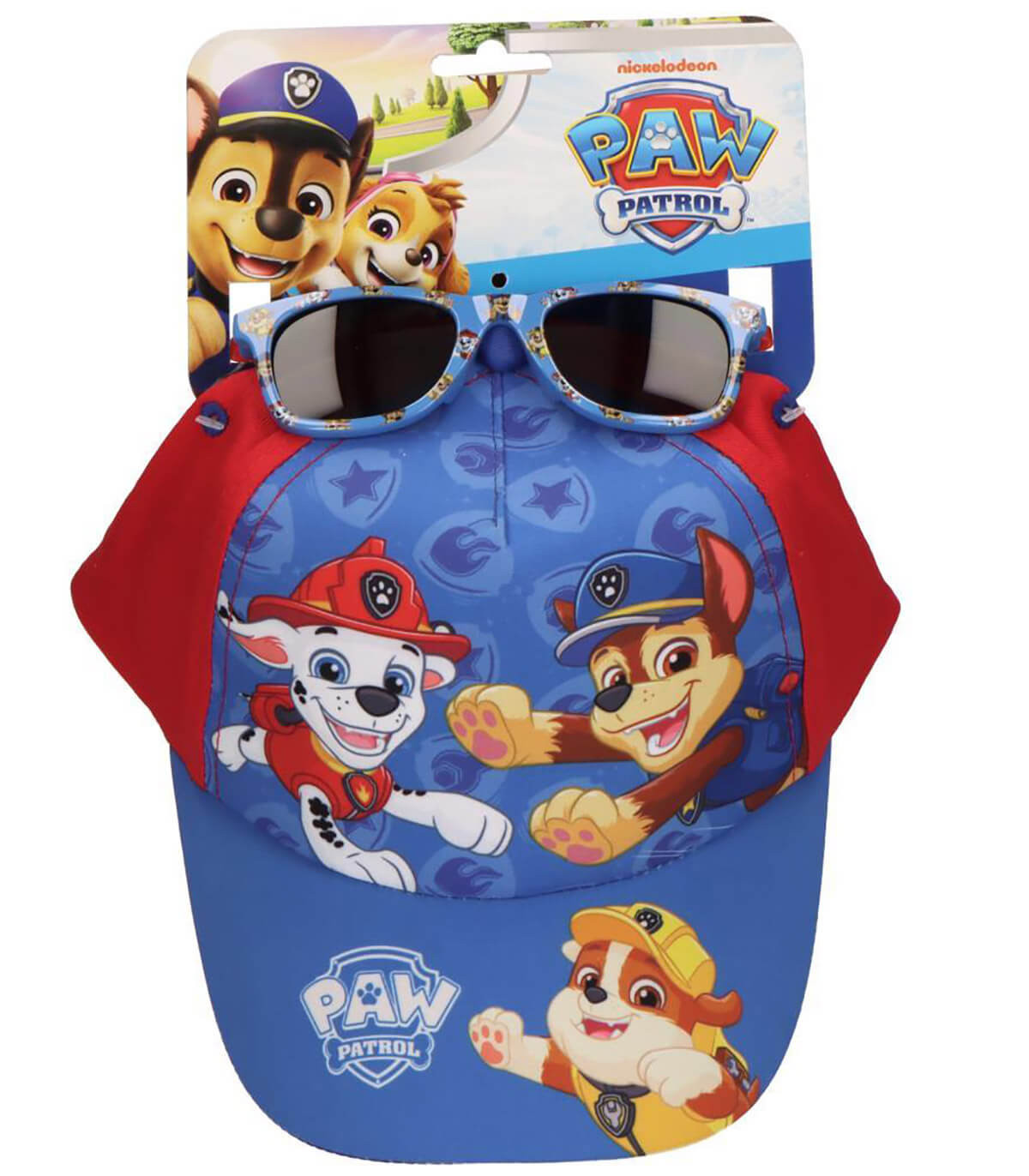 CHILDREN'S CAP WITH VISOR + PAW PATROL SUNGLASSES Cerda