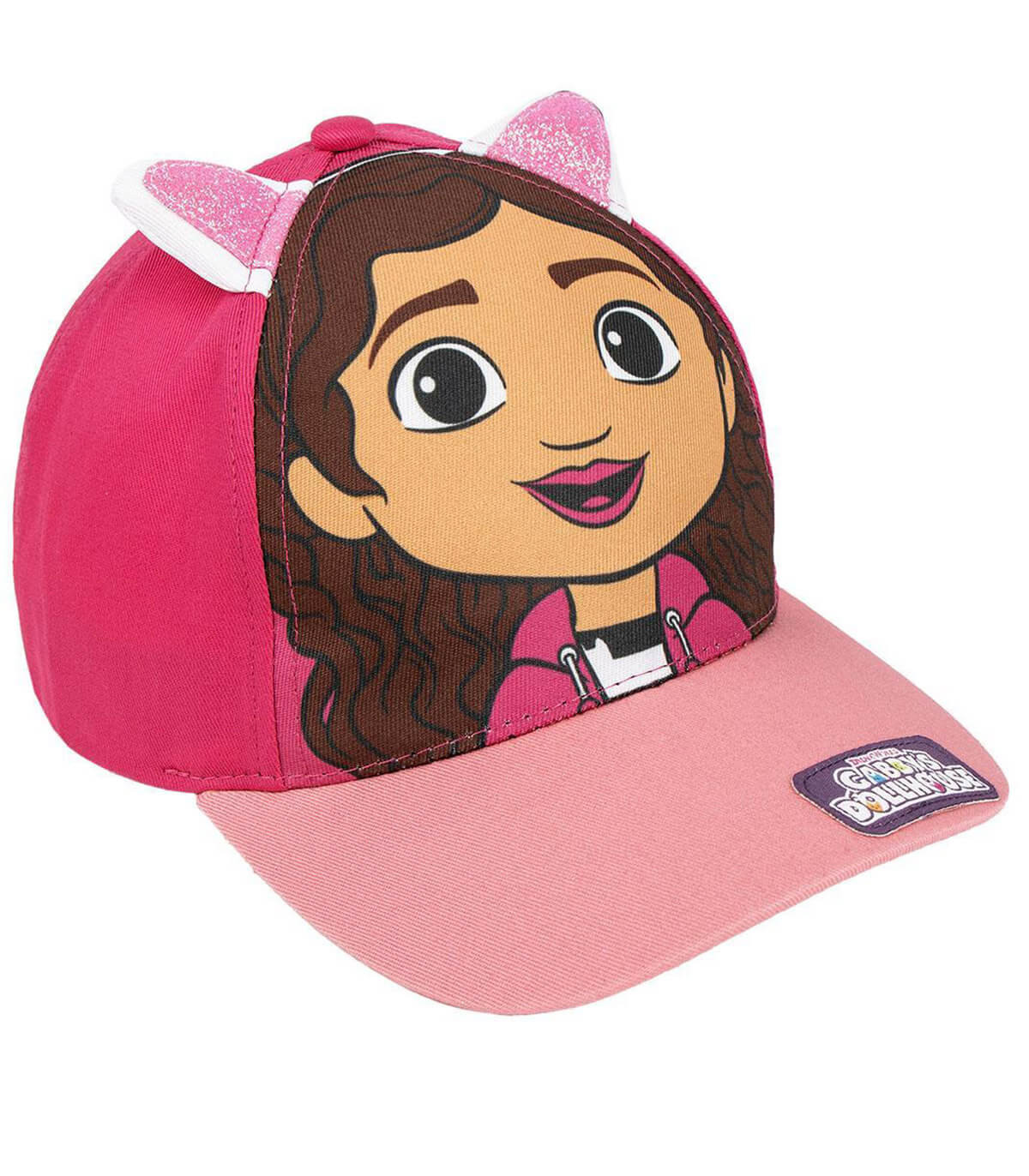 CHILDREN'S CAP WITH VISOR AND GABBY'S DOLLHOUSE PATCH 53 CM Cerda