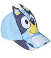 CHILDREN'S CAP WITH VISOR AND BLUEY PATCH 53 CM
