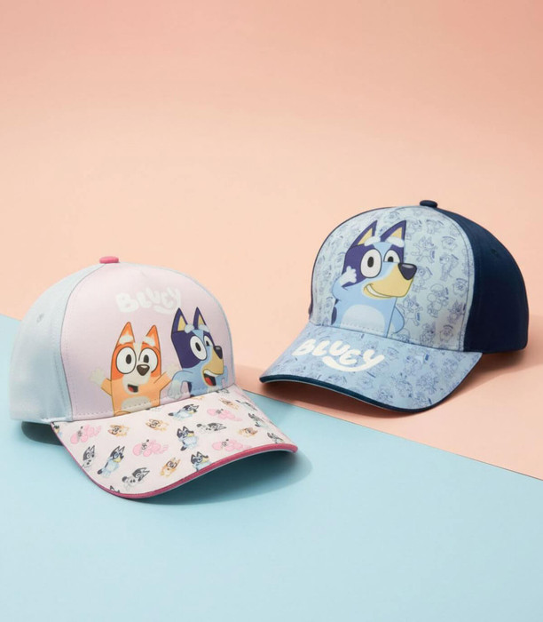 CHILDREN'S CAP WITH VISOR 53 CM BLUEY 2 TYPES Cerda