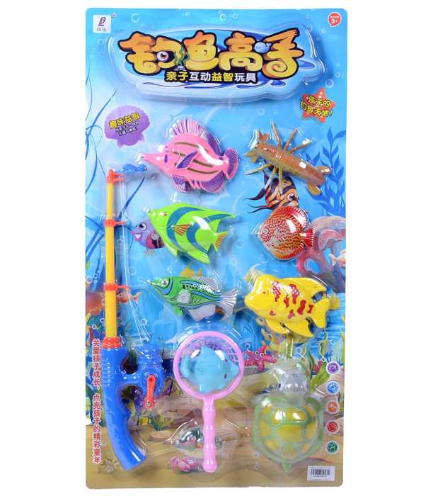 FISHING ROD WITH SEAT, SEA ANIMALS AND TURTLE - Other animals