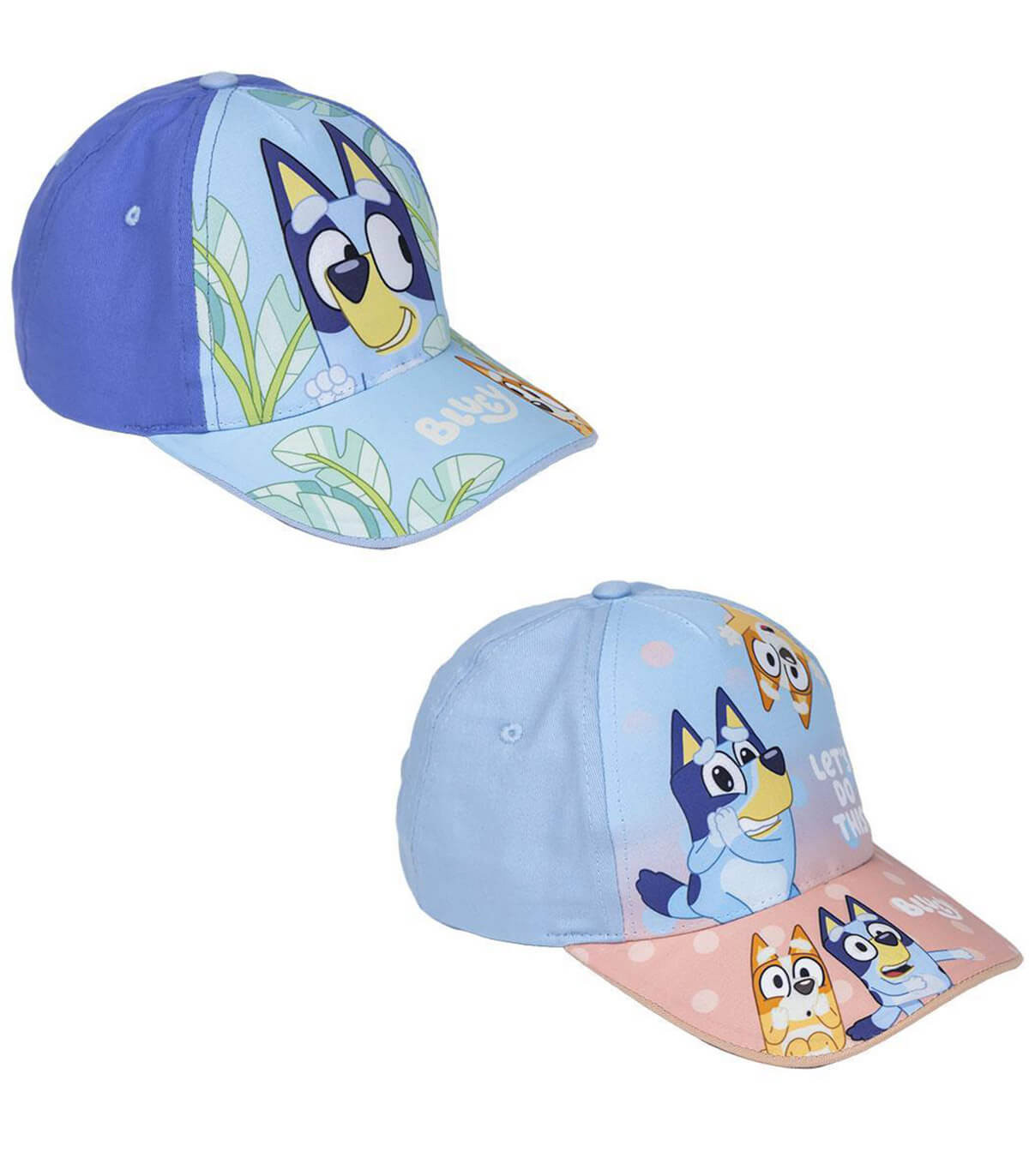 CHILDREN'S CAP WITH VISOR 51 CM BLUEY 2 TYPES Cerda