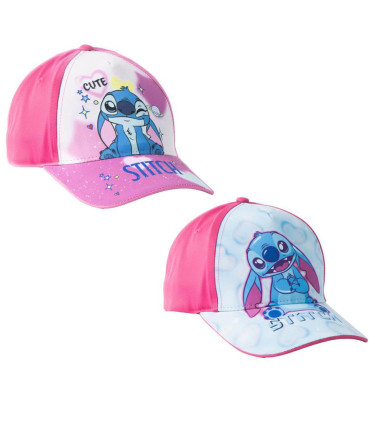 CHILDREN'S CAP WITH VISOR 53 CM STITCH PINK Cerda